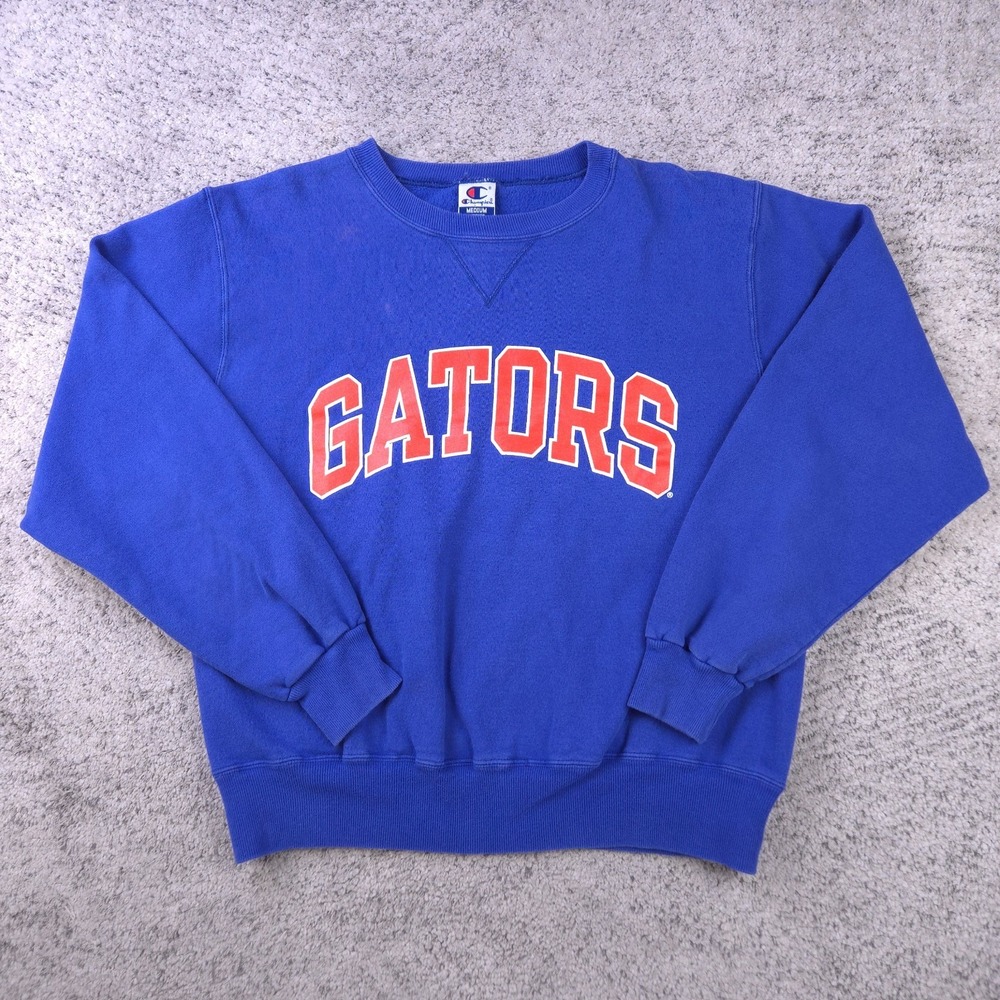VTG Florida Gators‎ Sweatshirt Mens Medium Champion Pullover Crew Neck Fleece